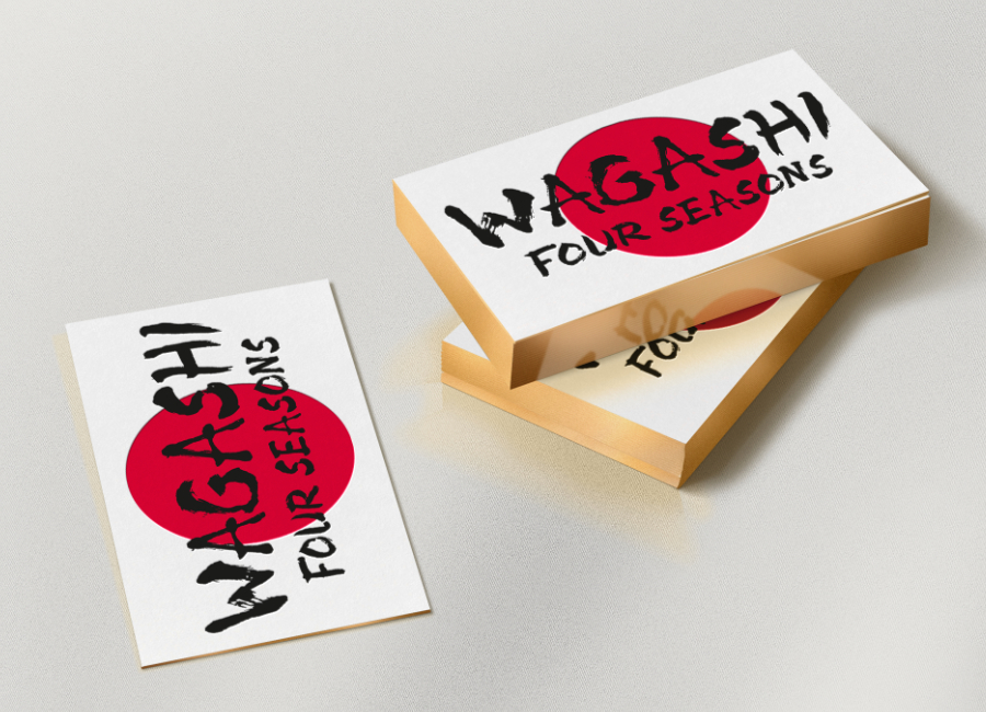 Wagashi Business Card